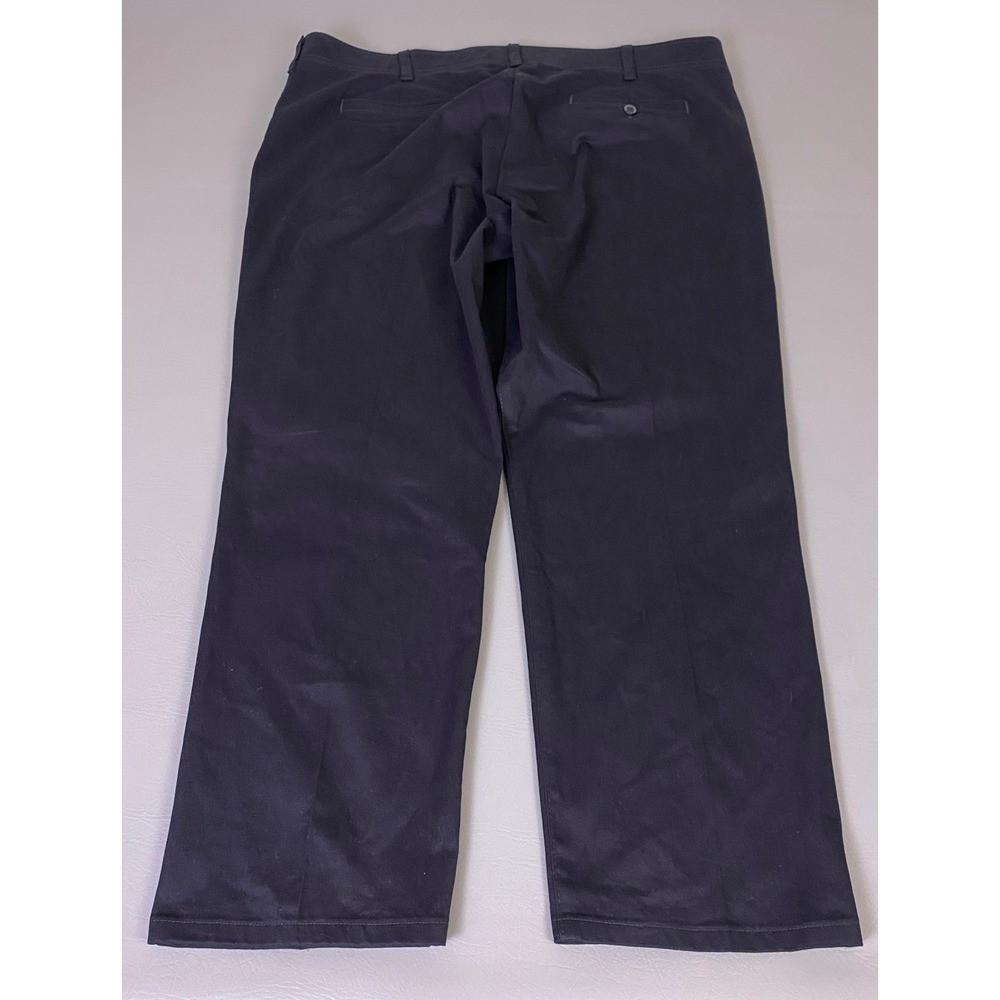 Lee Extreme Motion Pants MVP Regular Straight Leg Mens 40x29 Black Stretch Chino - Picture 10 of 11